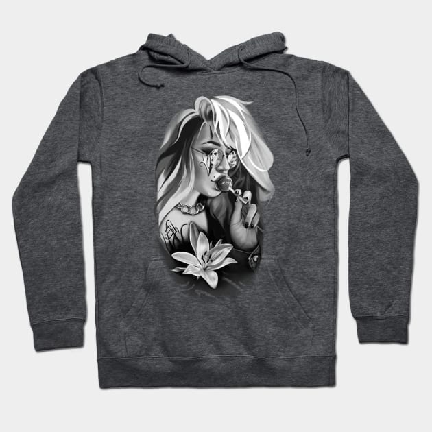 Chicano Girl Hoodie by ashmidt